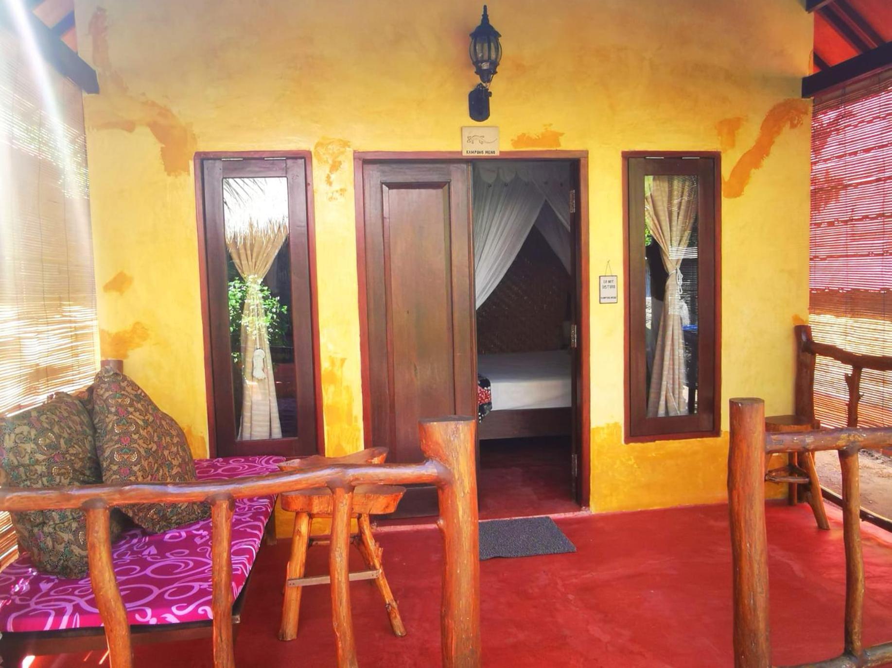 Kampung Meno Bungalows Ilhas Gili Exterior foto