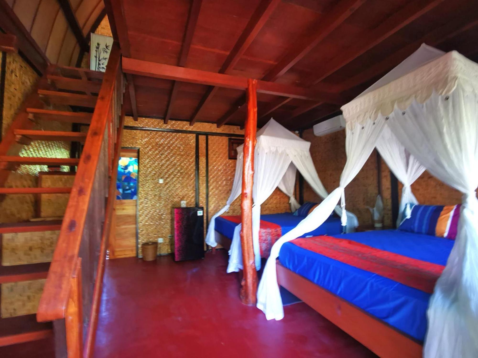 Kampung Meno Bungalows Ilhas Gili Exterior foto